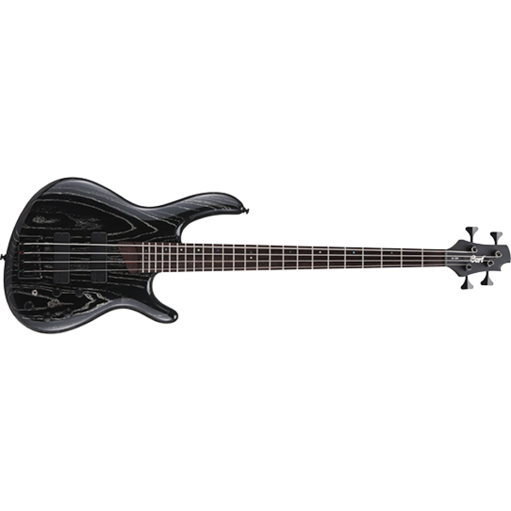 Cort B4 20Thbex Bass Gitar, 4 Telli, Egzotik Siyah 3