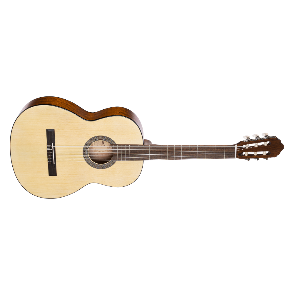 Cort Ac100Op Klasik Gitar, Open Pore, Ladin Kapak 3