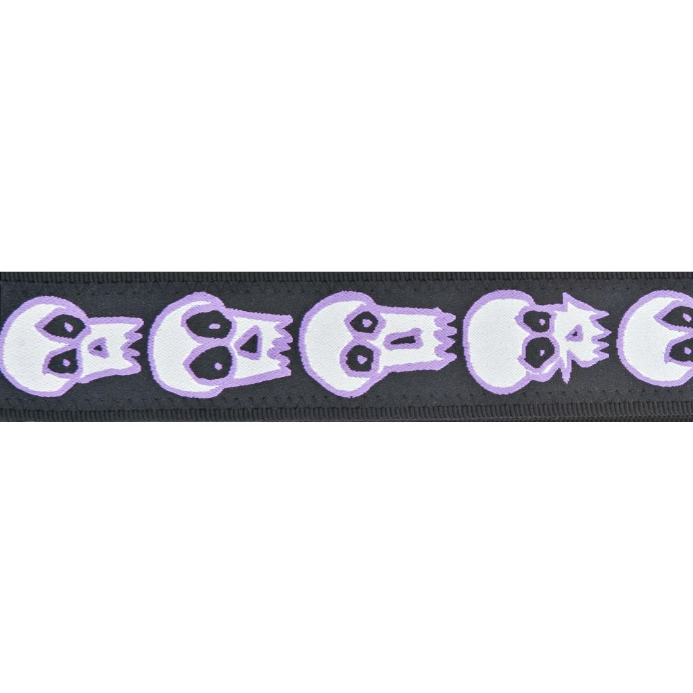 Planetwaves 50JS07 Gitar Askısı, Dokuma, Joe Satriani Skulls 3