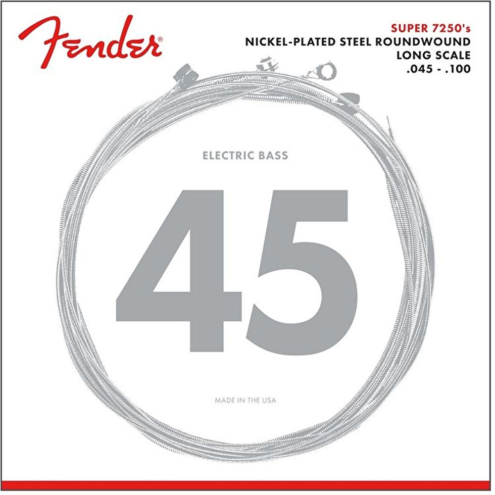 Fender 7250 Nickel Plated Steel Long Scale 7250ML .045-.100 Bas Gitar Teli 2