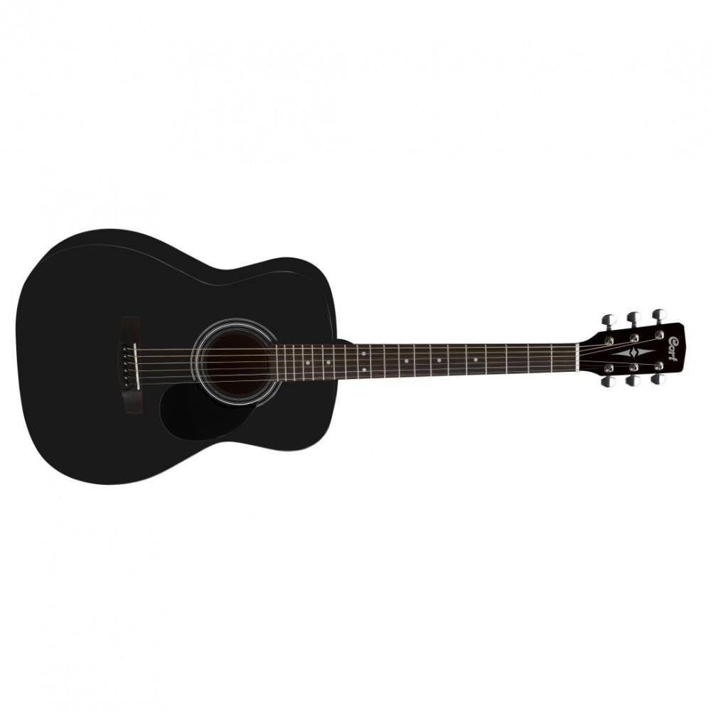 Cort Af510-Bks Akustik Gitar, Siyah 3