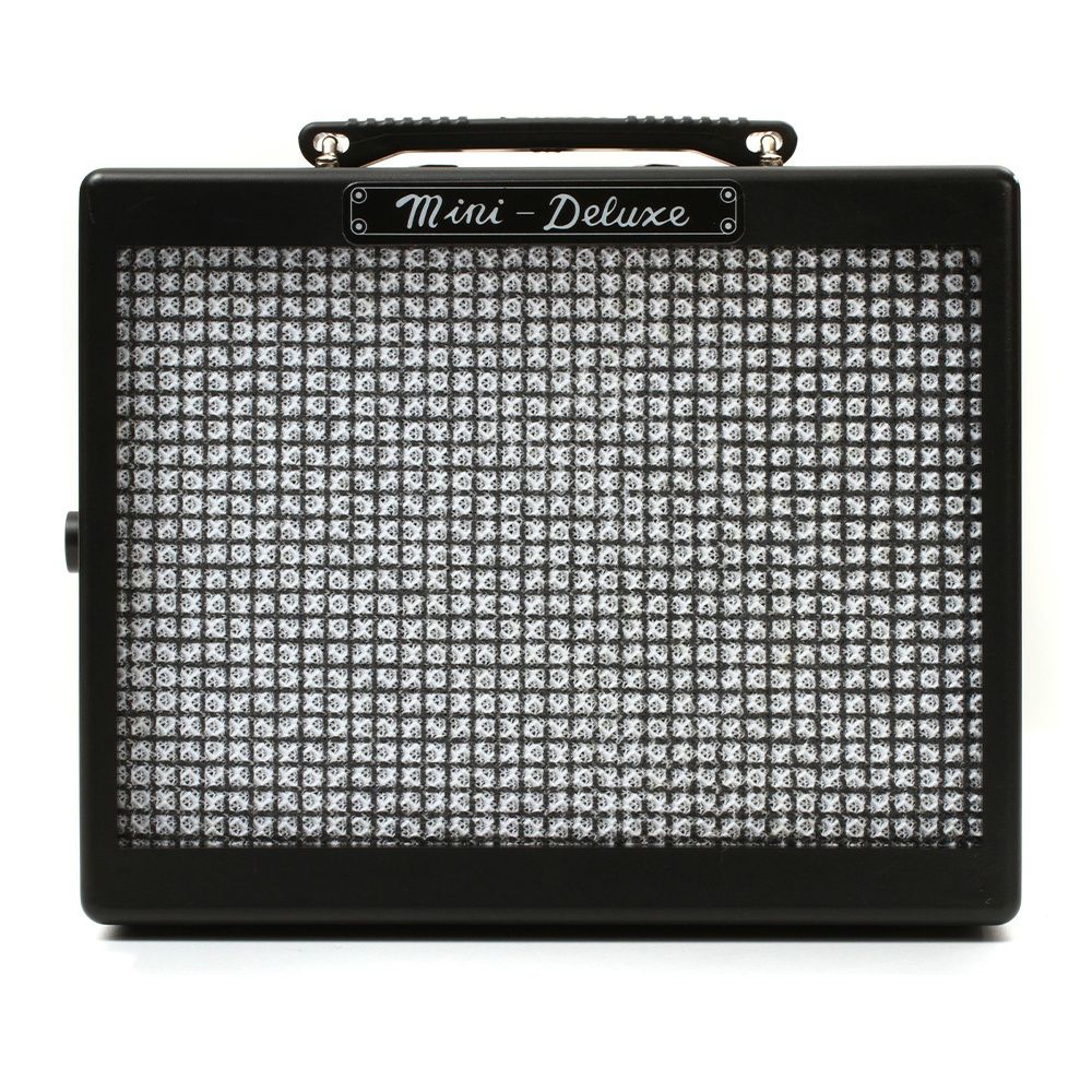 Fender MD20 Mini Deluxe Black Pilli Elektro Gitar Amfisi 2