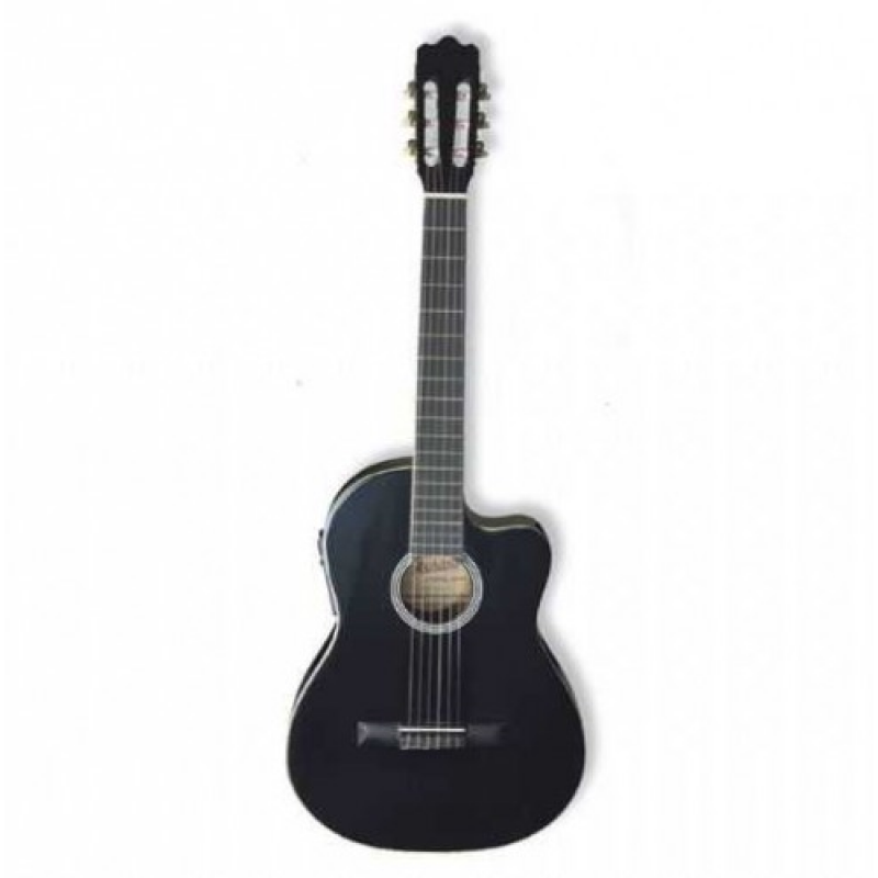 ashton CG44CEQ BK Elektro klasik gitar 2