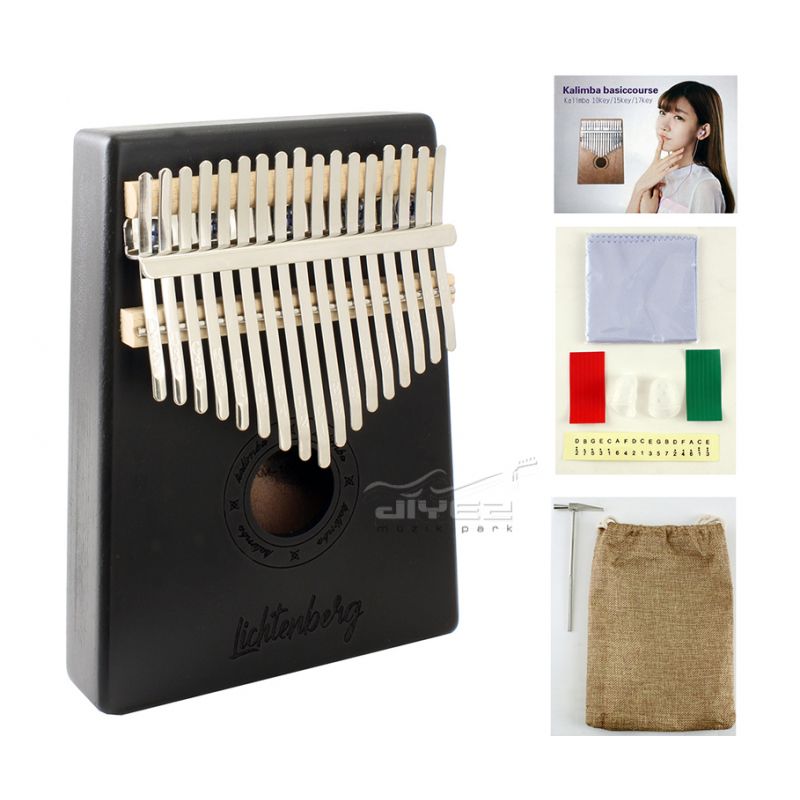 Lichtenberg AKM-100 17 Tuşlu Siyah Kalimba 5