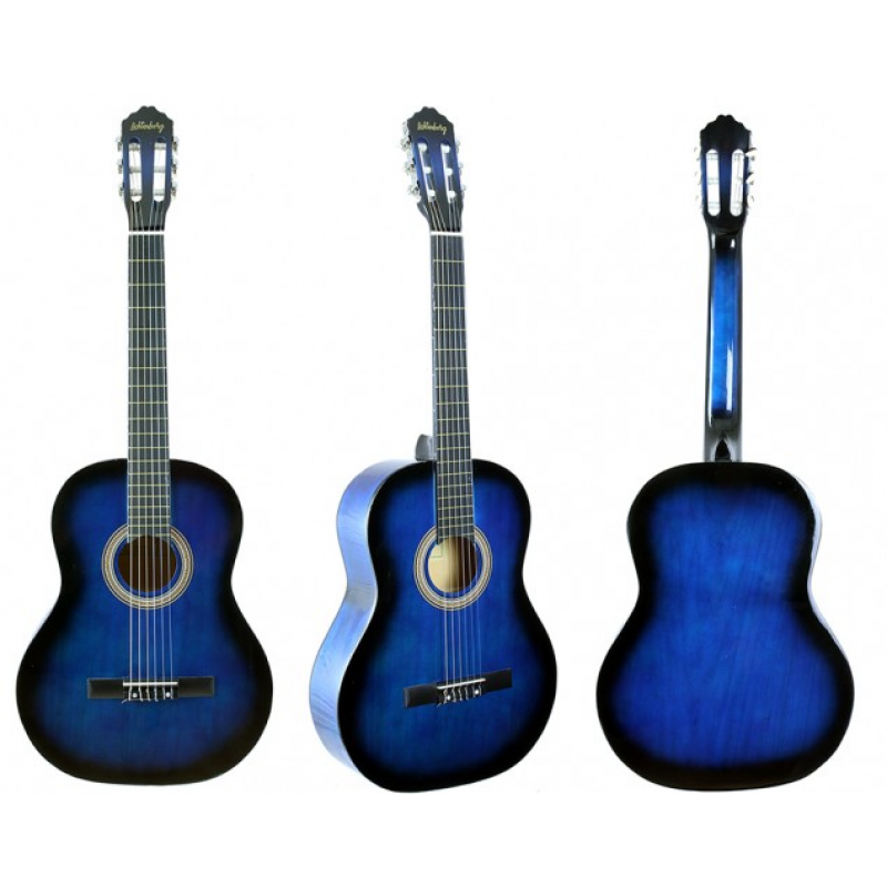Lichtenberg CG851 (BLS) Mavi Klasik Gitar (Taşıma Çantası Hediyeli) 5