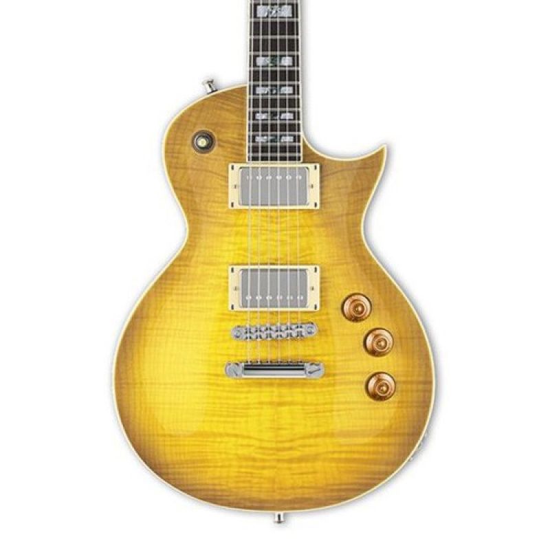 ESP LTD Alex Skolnick Lemon Burst Elektro Gitar 3