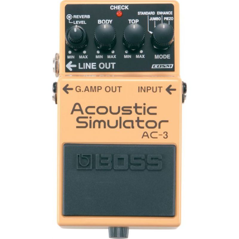 Boss AC-3 Acoustic Simulator Compact Pedal 3
