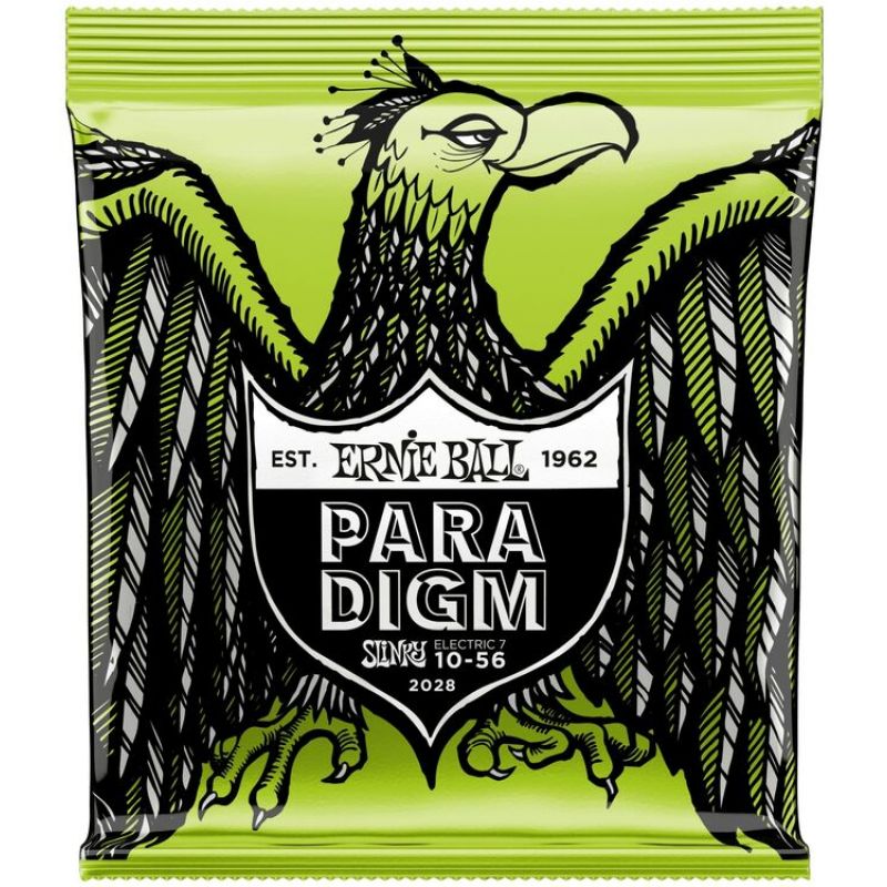 ERNIE BALL P02028 Paradigm 7 telli Regular Slinky 10-56 Elektro Gitar Tel Seti 3
