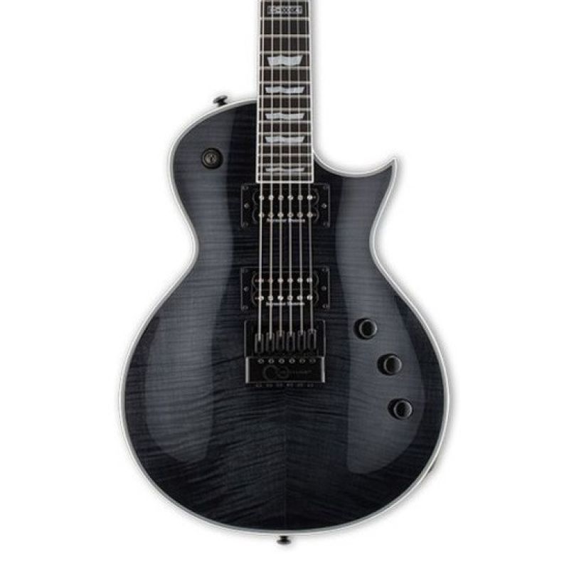 ESP LTD EC-1000FM See Thru Black Evertune Elektro Gitar 3