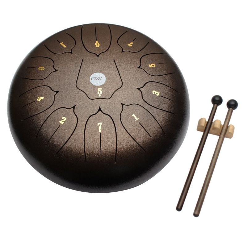 Cox Steel Tongue Drum (Kahverengi) 3