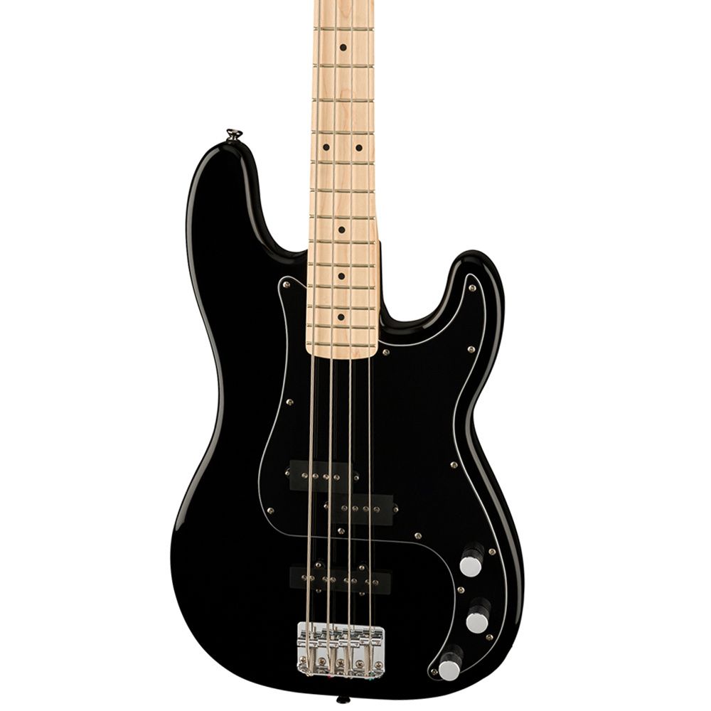 Squier Affinity Precision Bass PJ Akçaağaç Klavye Black Bas Gitar 4