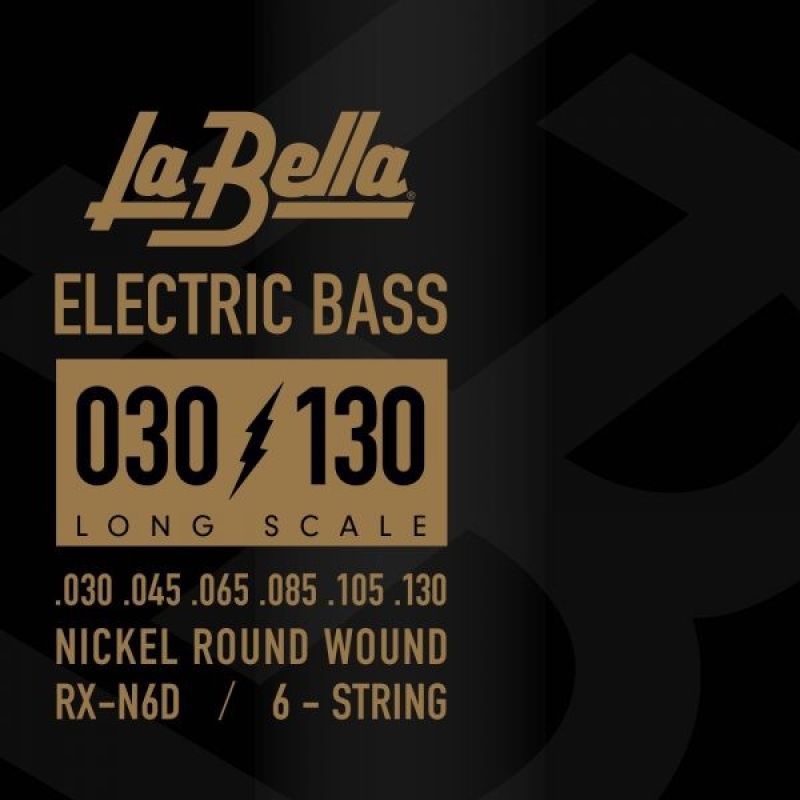 La Bella RX-N6D 6 Telli Bas Gitar Teli (30-130) 3