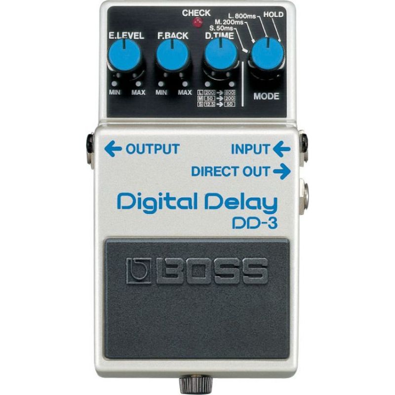 Boss DD-3 Digital Delay Compact Pedal 2