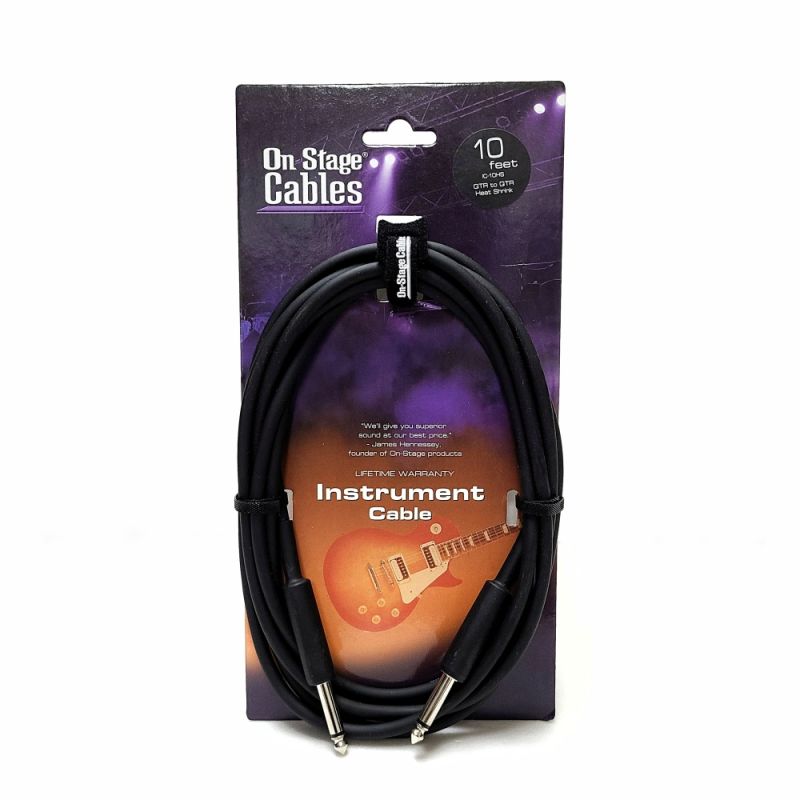 On Stage IC-10HS 3 Metre Heat-Shrink Enstruman Kablosu 2
