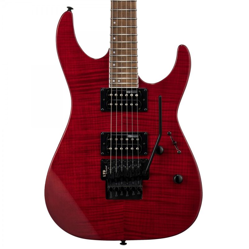 ESP LTD M-200FM See Thru Red Elektro Gitar 2