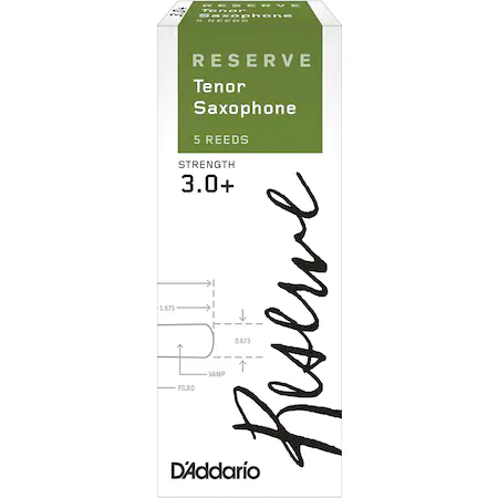 D\'Addario Woodwinds Reserve DKR05305 Tenor Saksafon Kamışı No:3+ 2
