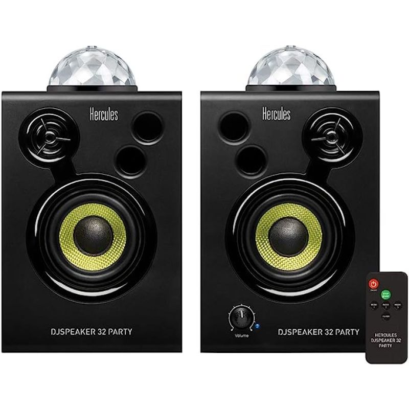 Hercules DJSpeaker 32 Party 15-Watt RMS monitor speakers 5
