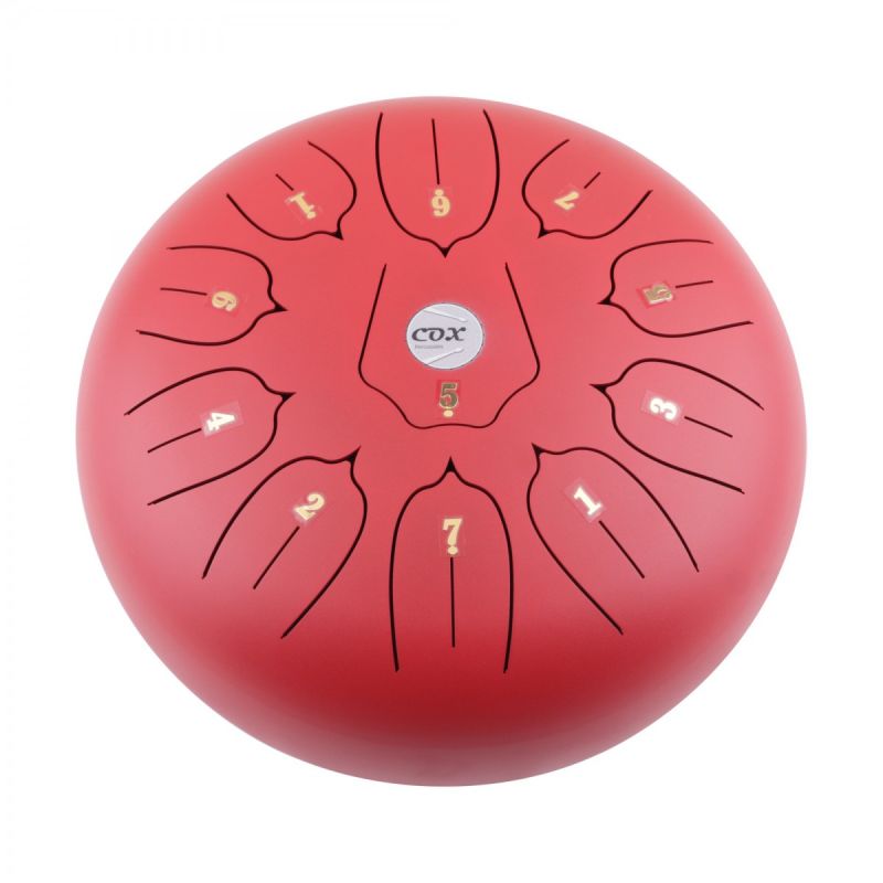 Cox Steel Tongue Drum (Kırmızı) 2