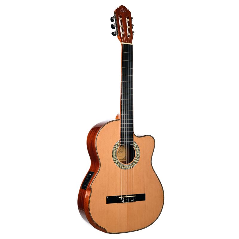 Solares SCS100CNEQ Elektro Klasik Gitar 1
