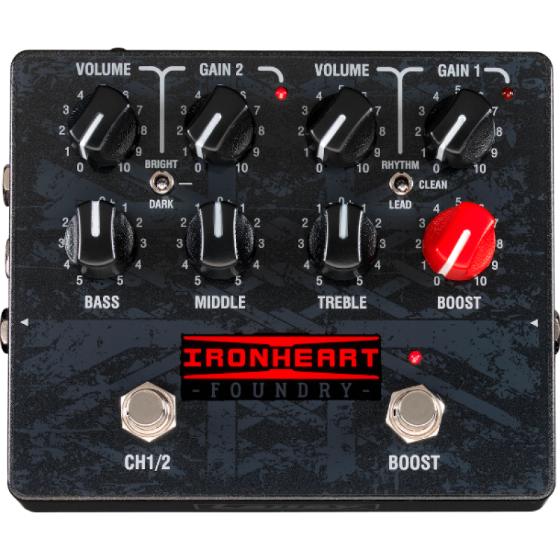 Laney Ironheart IRF-LOUDPEDAL 60W 2 Kanal Amfi Pedalı 1