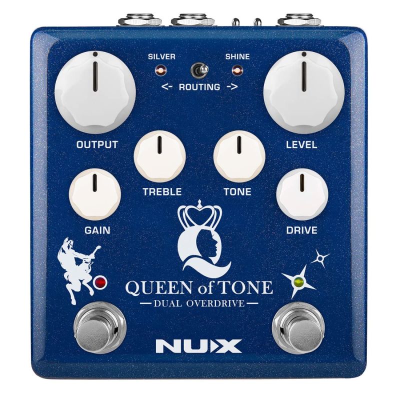NUX NDO-6 Queen Of Tone Dual Overdrive Pedalı 1