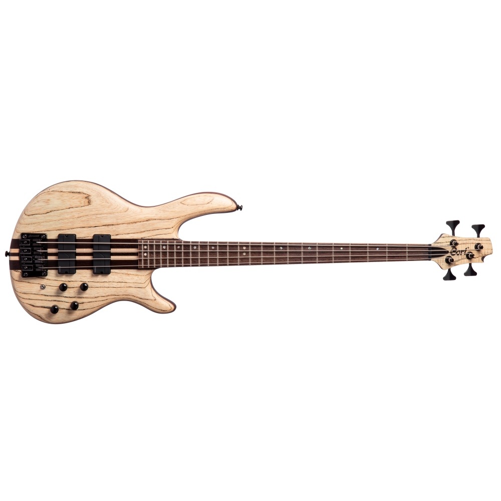 Cort A4 Custom Z Opnw Bass Gitar, Çantalı, Open Pore Naturel 3