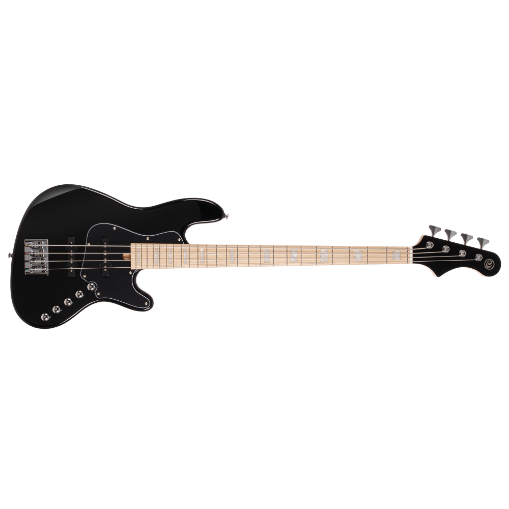 Cort Njs4 Bk Bass Gitar, 4 Telli, Çantalı, Siyah 3