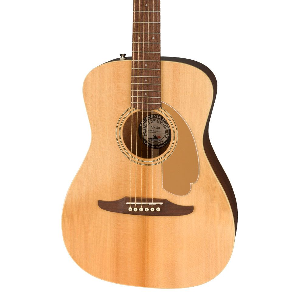 Fender Malibu Player Natural Elektro Akustik Gitar 4