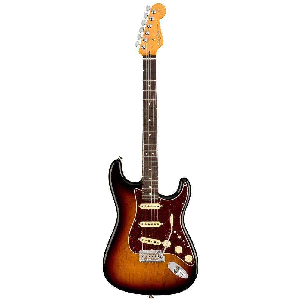 Fender American Professional II Stratocaster Gülağacı Klavye 3-Color Sunburst Elektro Gitar 2