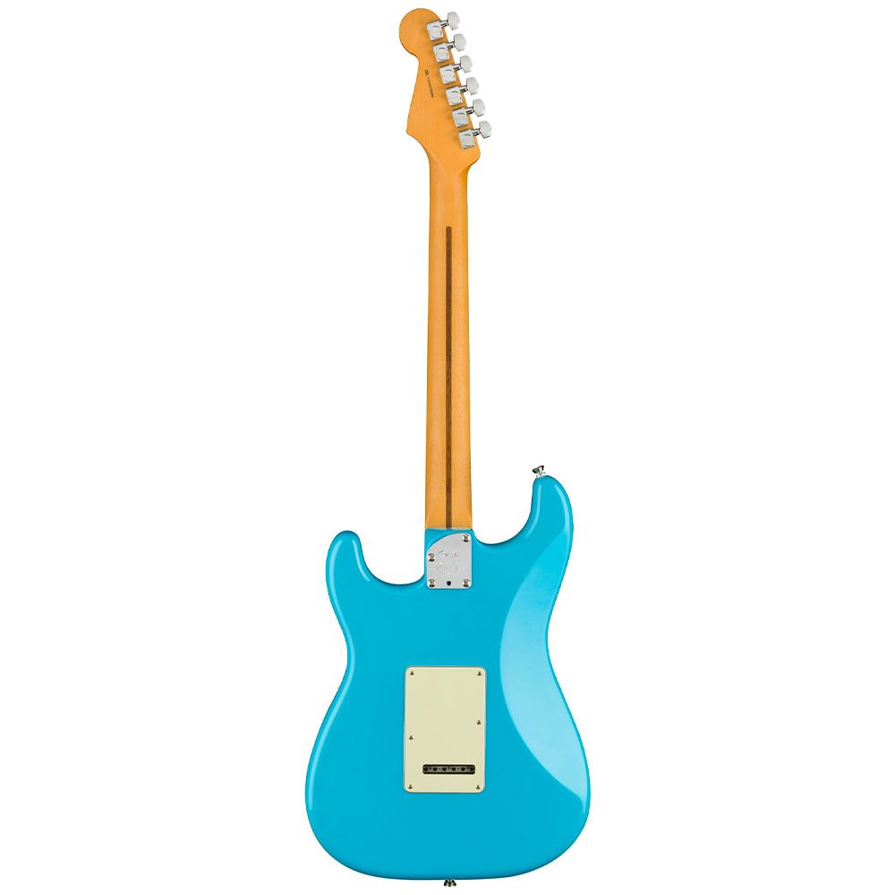 Fender American Professional II Stratocaster Akçaağaç Klavye Miami Blue Elektro Gitar 3