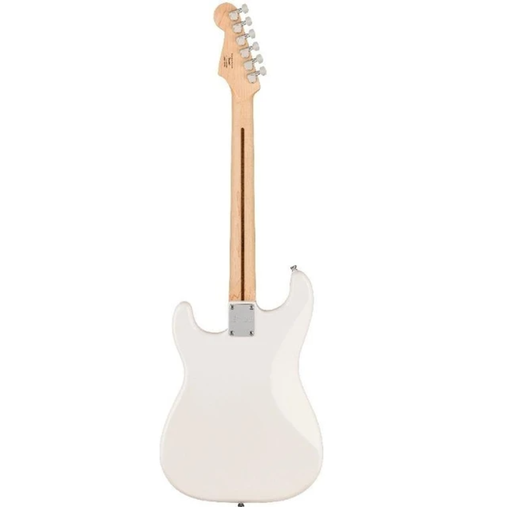 Squier Sonic Stratocaster Hard Tail Akçaağaç Klavye WPG Arctic White Elektro Gitar 3
