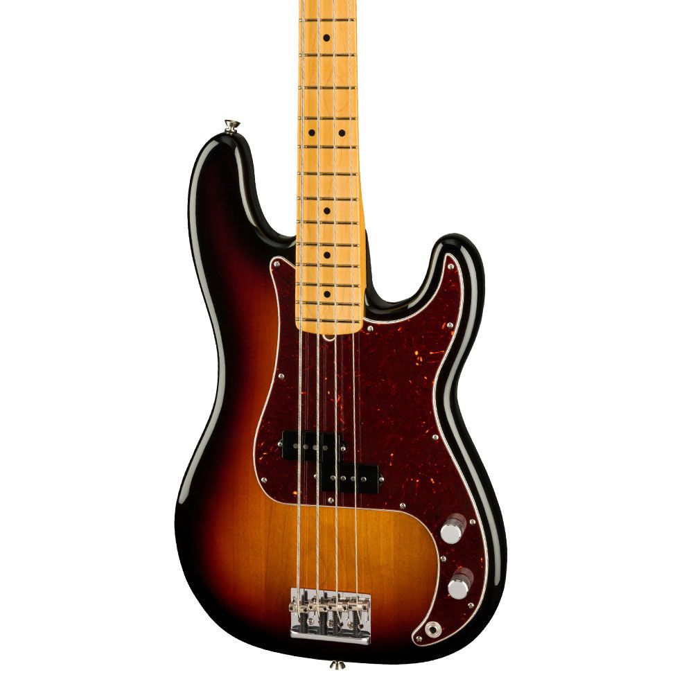 Fender American Professional II Precision Bass Akçaağaç Klavye 3-Color Sunburst Bas Gitar 4