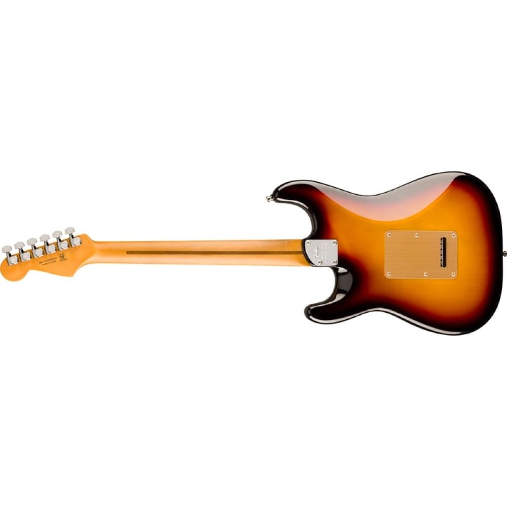 Fender American Ultra II Stratocaster Abanoz Klavye Ultraburst Elektro Gitar 3