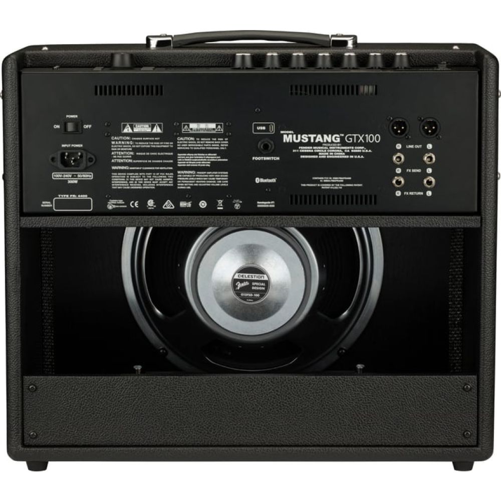 Fender Mustang GTX100 UK Elektro Gitar Amfisi 4