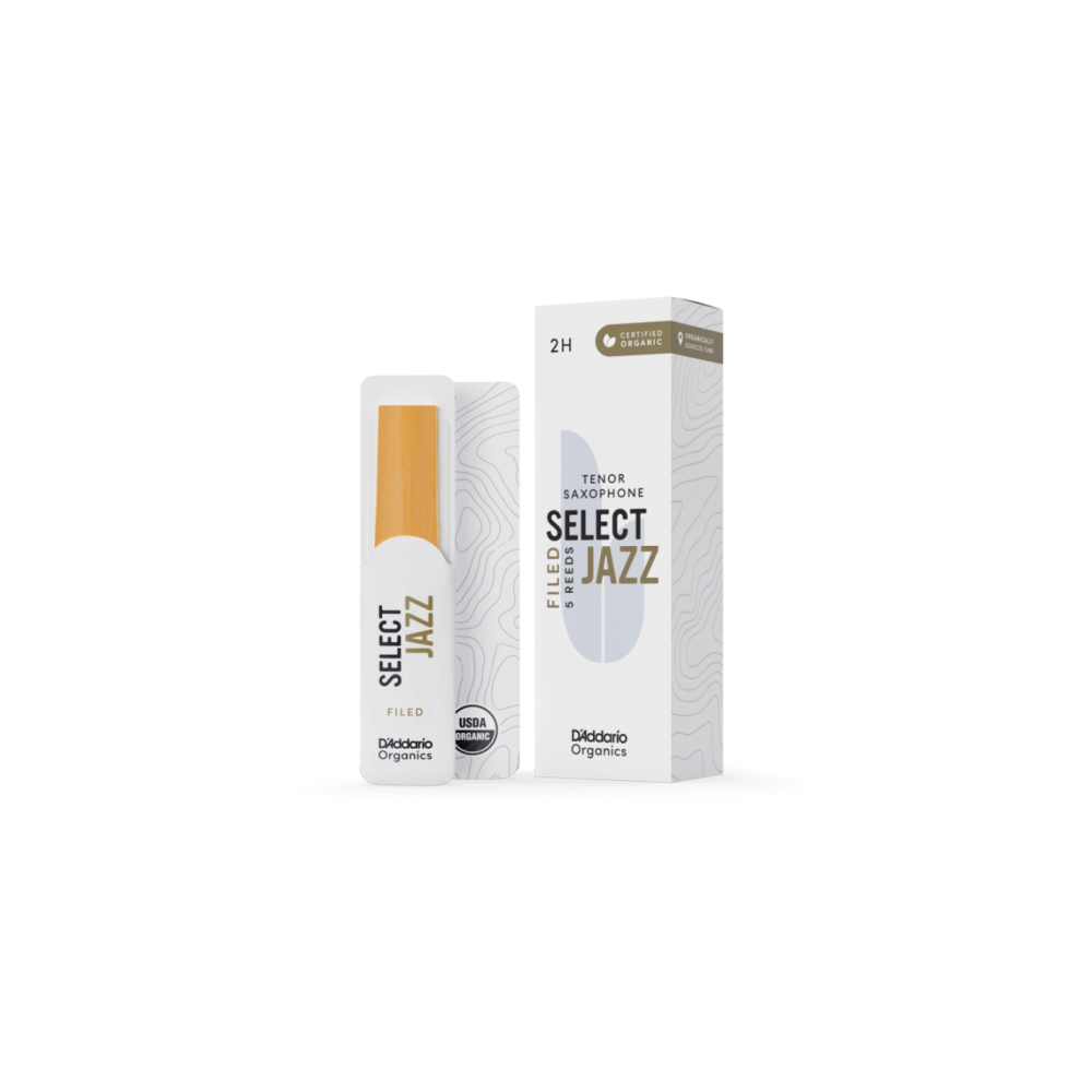 D\'Addario Woodwinds Organic Select Jazz Tenor Saksafon Kamışı No:2 Hard 2