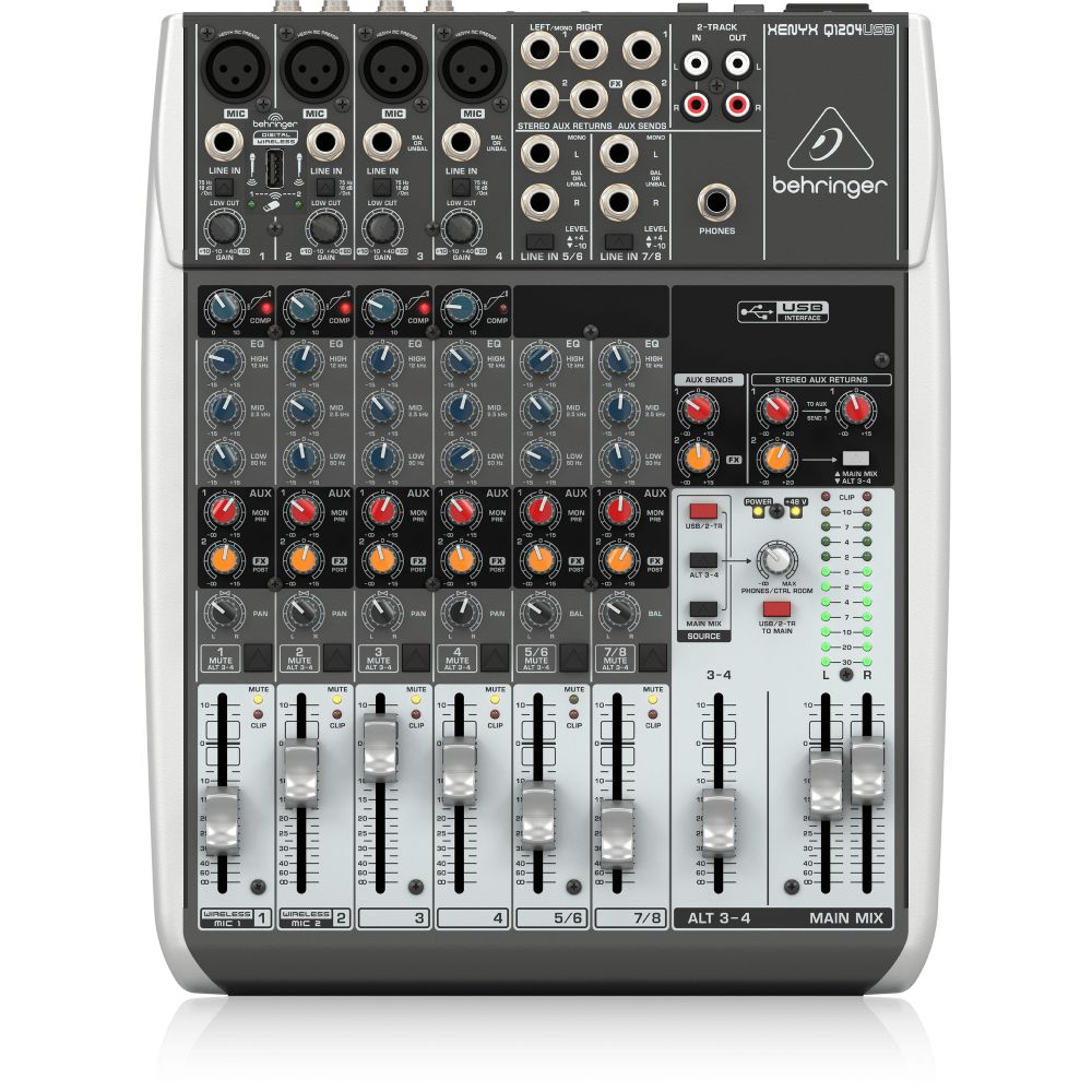 BEHRINGER XENYX Q1204USB / Analog Mixer 2