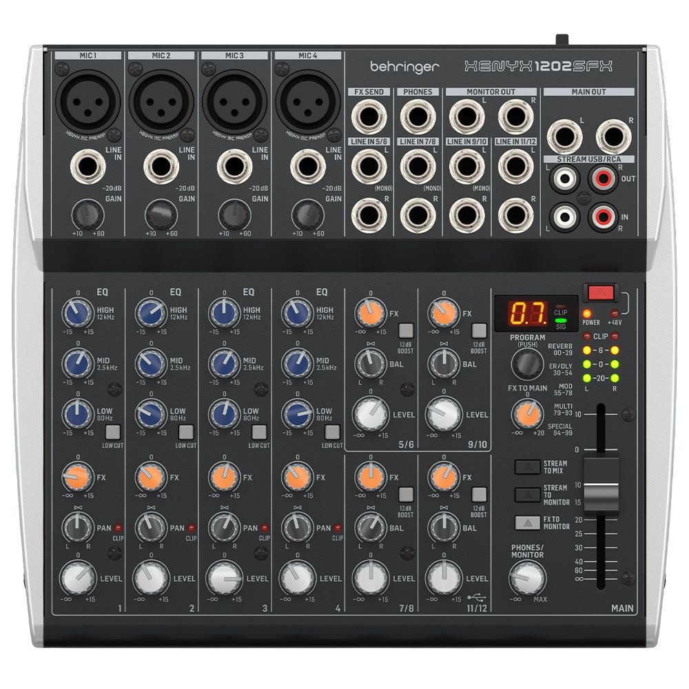 BEHRINGER 1202SFX Xenyx Analog Mixer 2