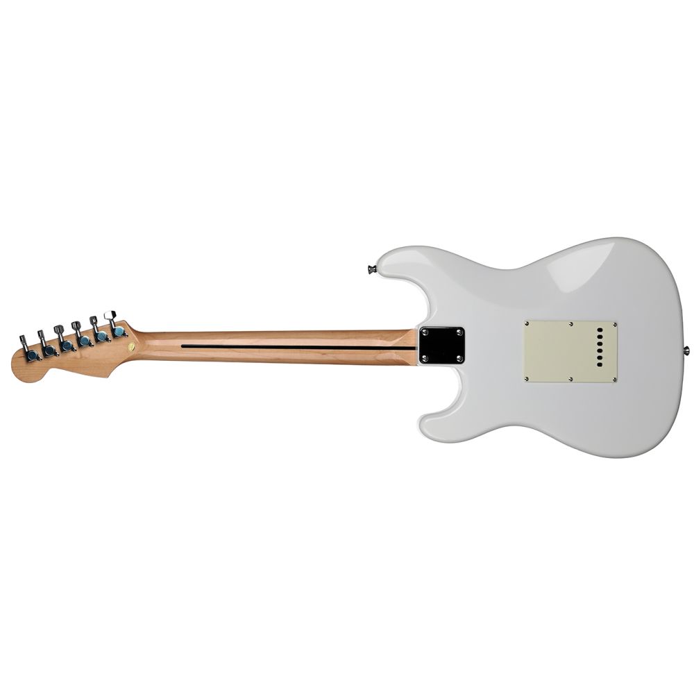 DMX Guitars DEG100 HSS PW Elektro Gitar (Polar White) 4