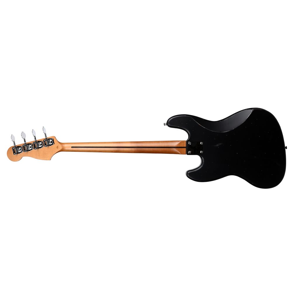 Lea LB-455-2 BK Limited Edition Heavy Relic Bas Gitar (Black) 3