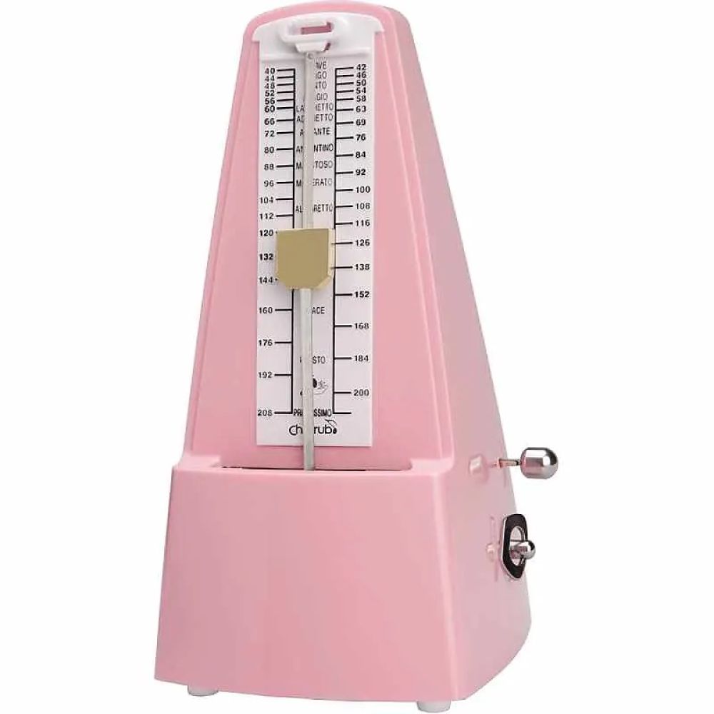 Cherub WSM-330-PNK Pembe Mekanik Metronom 2