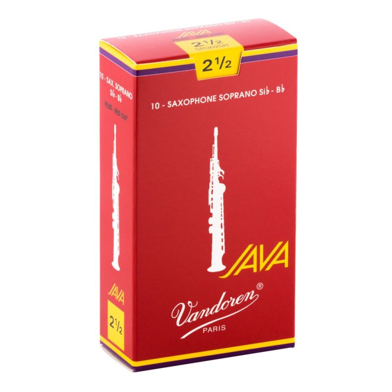 Vandoren SR3025R Si Bemol Soprano Jazz Sax Kamışı (10Lu) No.2,5 2