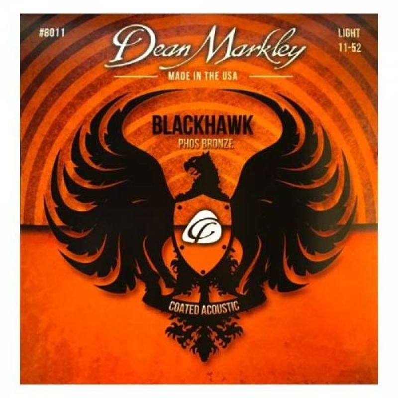 Dean Markley 8011 Blackhawk 11-52 Phosphor Akustik Gitar Tel Seti 2