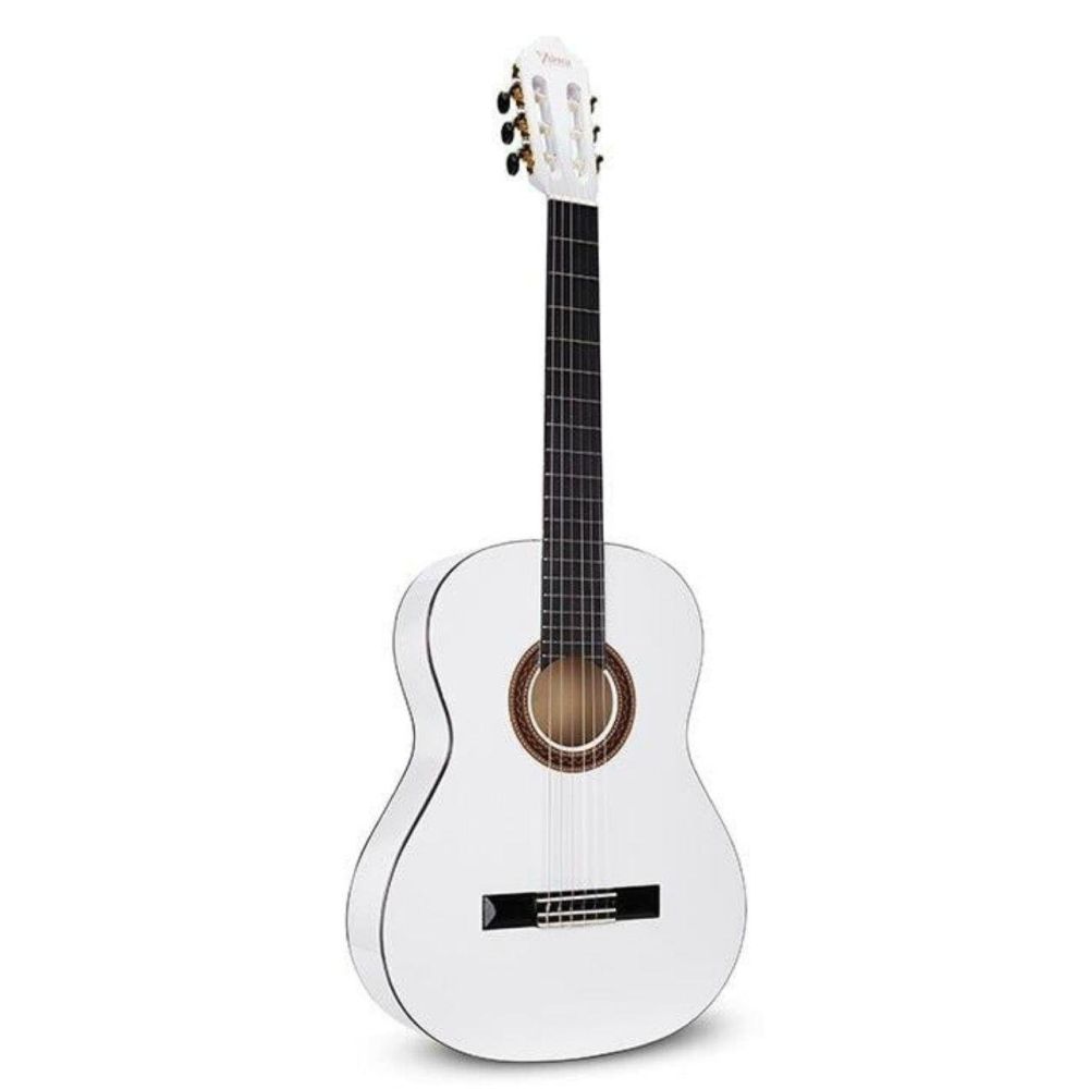 Valencia Vc104twt Klasik Gitar 4/4 Beyaz Sap Çelikli 3