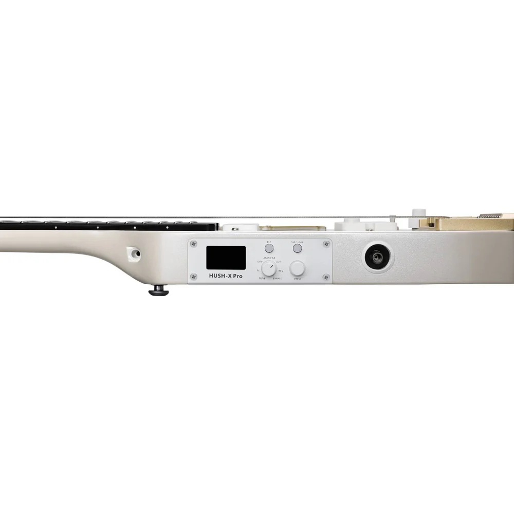 Donner HUSH X Pro Elektro Gitar (White Luxe) 3