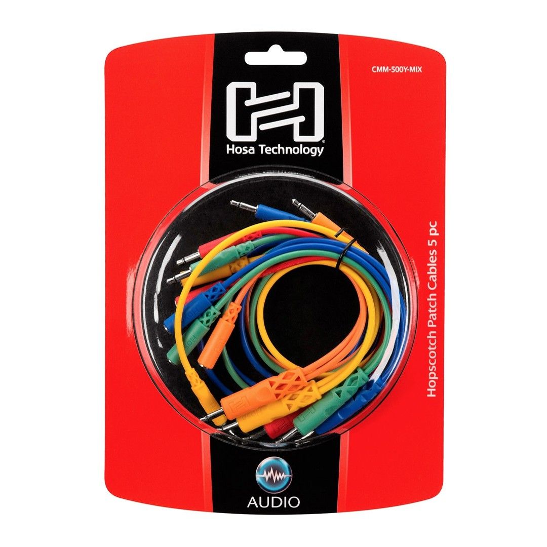 Hosa Hopscotch Patch Kabloları (CMM-500Y-MIX) 4