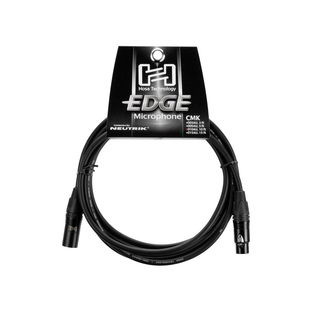 HOSA Mikrofon Kablosu - Edge (3 mt) 3