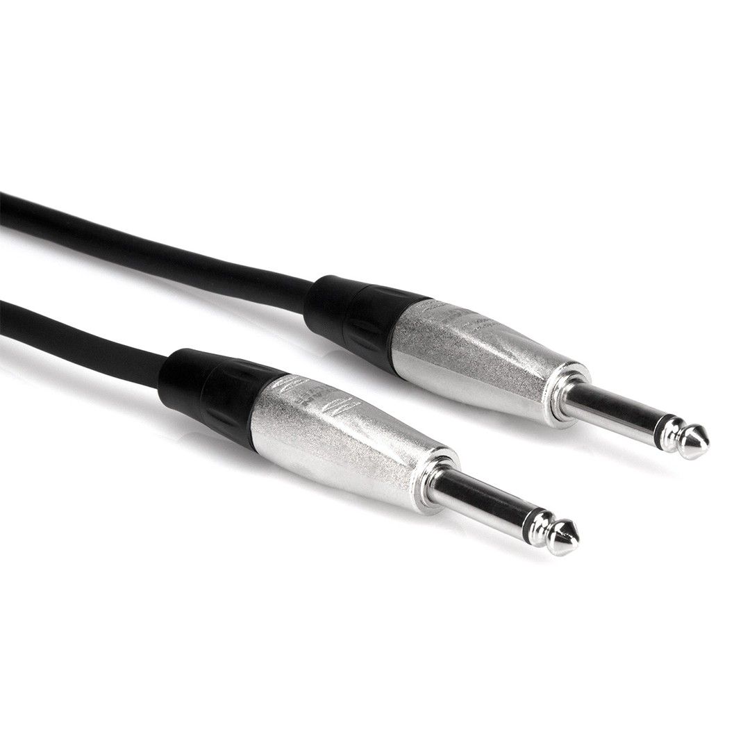 HOSA Pro 1/4"TS (M) - 1/4'' TS (M) Balanssız kablo 4.5 mt. 2