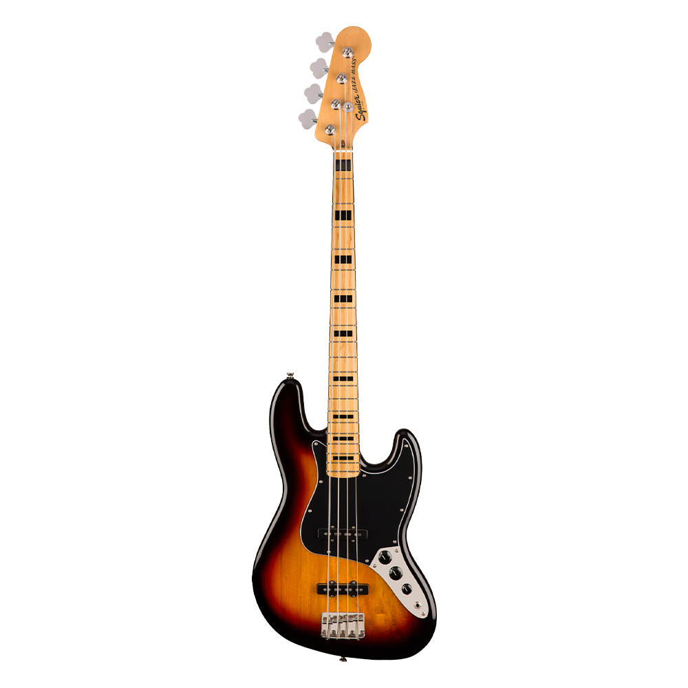 Squier Classic Vibe 70s Jazz Bass Akçaağaç Klavye 3-Color Sunburst Bas Gitar 2