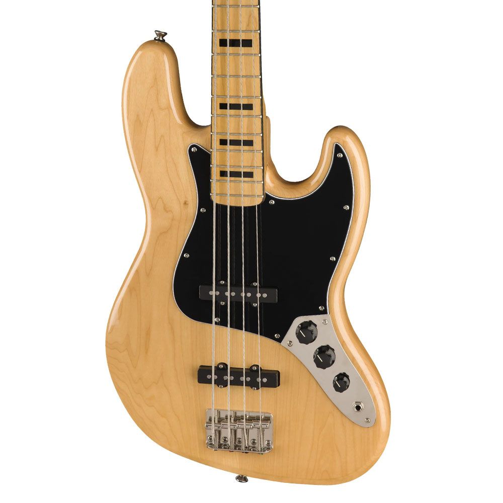 Squier Classic Vibe 70s Jazz Bass Akçaağaç Klavye Natural Bas Gitar 4