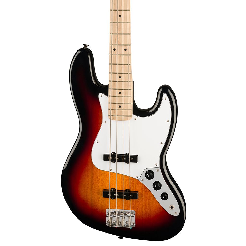 Squier Affinity Jazz Bass Akçaağaç Klavye 3-Color Sunburst Bas Gitar 4